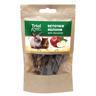 Лакомство для грызунов TRIOL Standard веточки яблони (40 г)
