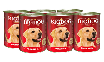 Корм влажный для собак ZOOGURMAN BIG DOG говядина (350 г)