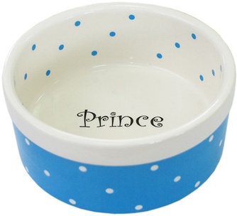 Миска для животных №1 Prince керамическая (13*5,5 см/420 мл)