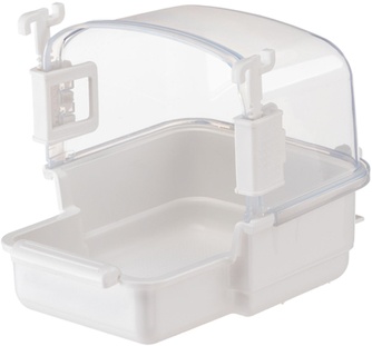 Ванночка для средних попугаев FERPLAST RIO 2, коричневая (19*15*15 см)