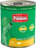 Четвероногий гурман “Мясное ассорти” для собак – это влажный корм премиум класса с фаршевой консистенцией. В его составе 95% мясных компонентов исклю…