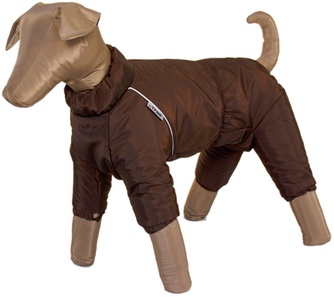 Комбинезон синтепон для собак породы стаффордширский бультерьер ТУЗИК мальчик (35см)