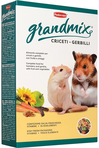 Корм для хомяков и мышей PADOVAN Grandmix Criceti (0,4 кг)