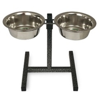 Комплект для кошек и собак TRIOL стойка с мисками (2*800 мл)