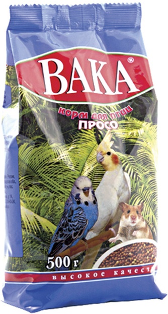 Корм для птиц ВАКА Просо (500 г)