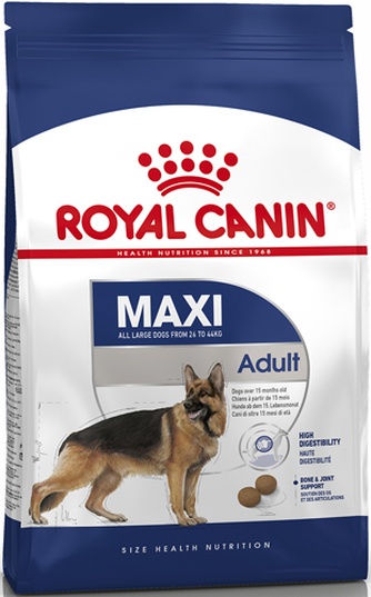 Корм сухой для собак крупных пород ROYAL CANIN Maxi Adult (15 кг)