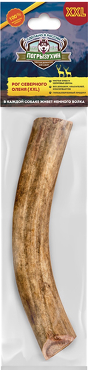 Лакомство для собак мелких пород ПОГРЫЗУХИН Рог XXL (300 г)