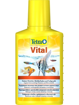Кондиционер для аквариумной воды Tetra Vital для поддержания естественных условий витаминно-минеральный (100мл)