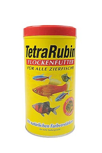 Корм для рыб TETRA TetraRubin усиление естественной окраски, хлопья (1000 мл)