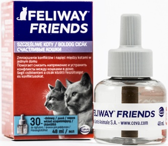 Феромоны для кошек CEVA Feliway Friends для снижения конфликтов между кошками в доме (48 мл)