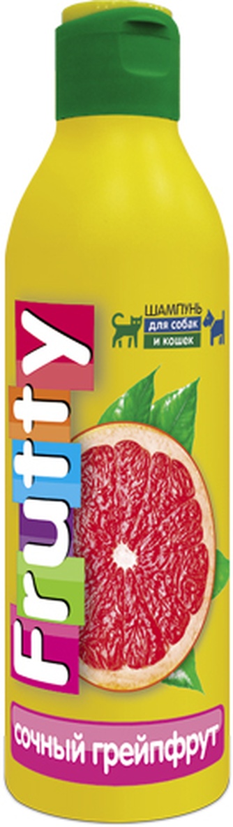 Шампунь для кошек и собак АВЗ Frutty сочный гейпфрут (250 мл)