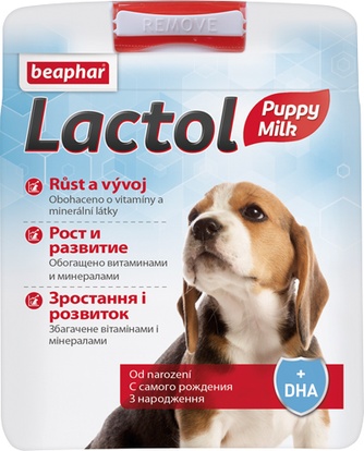 Корм сухой для щенков BEAPHAR Lactol Puppy Milk молочная смесь (0,5 кг)