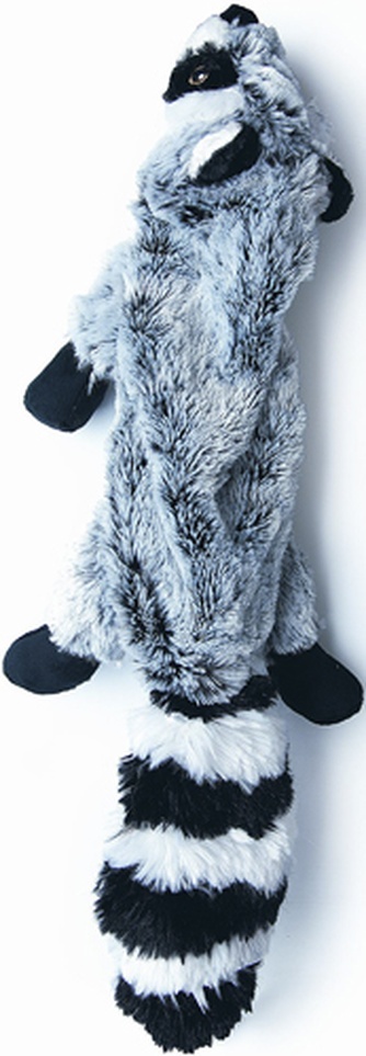 Игрушка для собак GIGWI Dog Toys Енот с бутылкой-пищалкой (52 см)