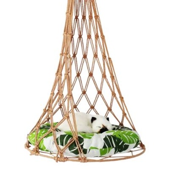 Гамак для кошек ZOO Няня блестящий розовый (50x130 см)