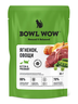 Полнорационный беззлаковый влажный корм BOWL WOW с ягненком и овощами — это натуральная питательная формула, разработанная совместно с ветеринарными …