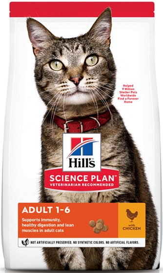 Корм сухой для кошек HILL'S Science Plan Курица (0,3 кг)