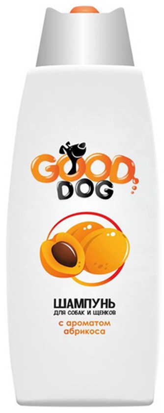 Шампунь для собак и щенков GOOD DOG с Абрикосом (250 мл)