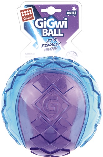 Игрушка для собак GIGWI Ball мяч с пищалкой  (8 см)