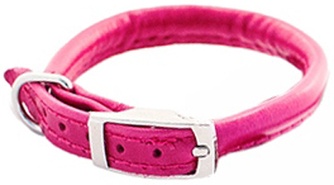 Ошейник кожаный для собак ZOOM Cord круглый (5 мм/26 см)