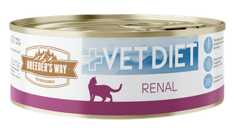 Корм влажный для кошек BREEDER'S WAY VET DIET Renal (100 г)