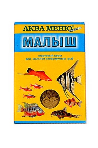 Корм для мальков АКВА МЕНЮ Малыш стартовый (15 г)