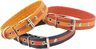 Ошейник эко-кожа для собак ЧИП (2,5*52 см)