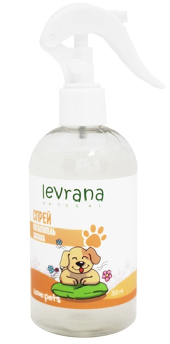 Нейтрализатор запаха от животных LEVRANA Love Pets (300 мл)