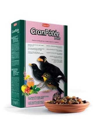 Корм для насекомоядных птиц PADOVAN GranPatee fruits с фруктами (1 кг)