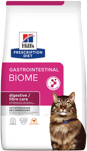 Корм сухой для кошек HILL'S Prescription Diet Gastrointestinal Biome лечение ЖКТ (1,5 кг)