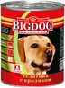 БИГДОГ (BIGDOG GRAIN LINE) - мясной корм для собак на основе натурального мяса, содержит полезные злаки и овощи.

Состав серии оптимально сбалансиров…