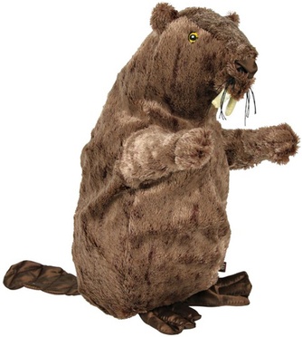 Игрушка для собак TRIXIE  Бобер с пищалкой плюшевый (40 см)