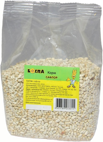Корм для птиц БОСПА Сафлор (400 г)