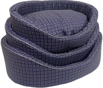 Лежак для собак ЗООФОРТУНА с бортом "боня" №2 (53*40*17 см)