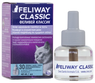 Феромоны для кошек CEVA Feliway Classic для коррекции нежелательного поведения (48 мл)