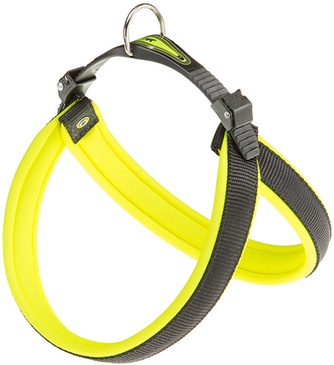 Шлейка для собак FERPLAST Agila ergofluo 5 желтая (2*58 см)