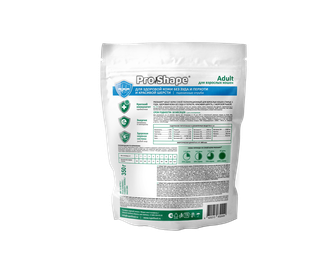 Корм сухой для взрослых кошек PROSHAPE Adult для здоровой кожи без зуда и перхоти и красивой шерсти с морской рыбой (350 г)
