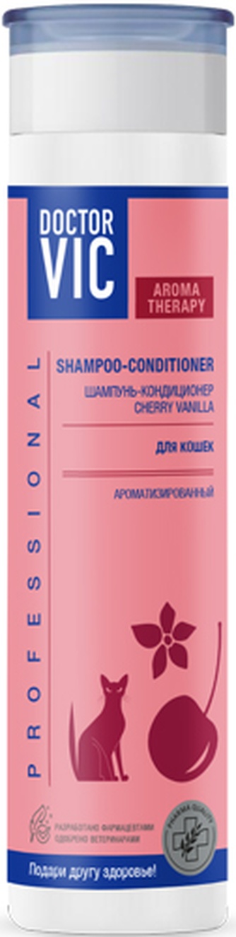 Шампунь для кошек DOCTOR VIC Cherry vanilla (250 мл)