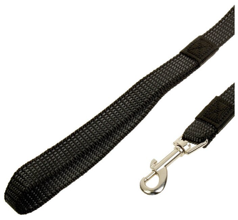 Поводок капроновый для собак ЗООНИК с двойной латексной нитью, черный (5 м*20 мм) Поводок капроновый для собак ЗООНИК с двойной латексной нитью, черный (5 м*20 мм)