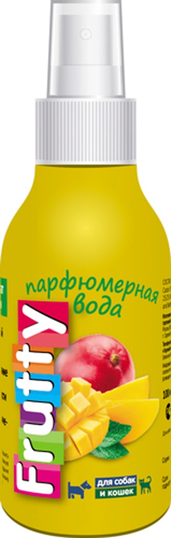 Вода парфюмерная для кошек и собак АВЗ Frutty с манго (100 мл)