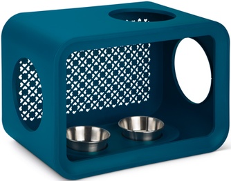 Дом-куб для кошек BEEZTEES обеденный стол Темно-синий (49*29*33 см)