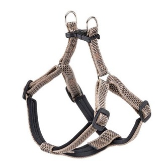 Шлейка для собак FERPLAST Daytona deluxe коричнево-черная (M)