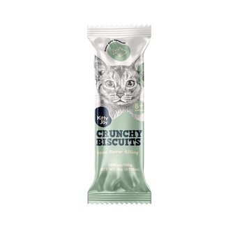 Лакомство для кошек KITTY JOY Хрустящие подушечки с начинкой со вкусом тунца (20 г)