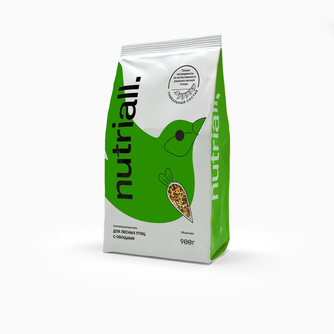 Корм сухой для лесных птиц NUTRIALL с овощами (900 г)