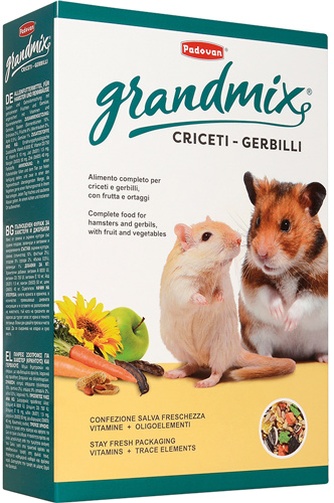 Корм для хомяков и мышей PADOVAN Grandmix Criceti (1 кг)