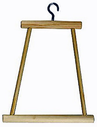 Игрушка для попугая ДАРЭЛЛ Качели средние деревянные (14,5 см/8 см/15 см)