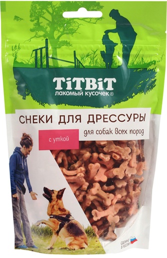 Лакомство для щенков TITBIT Снеки с бараниной для дрессуры (70 г)
