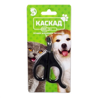 Когтерез-ножницы для кошек и собак КАСКАД средний (9 см)