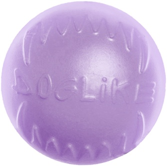 Игрушка для собак DOGLIKE Мяч большой фиолетовый (10 см)