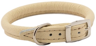 Ошейник кожаный для собак ZOOM Cord круглый (5 мм/22 см)