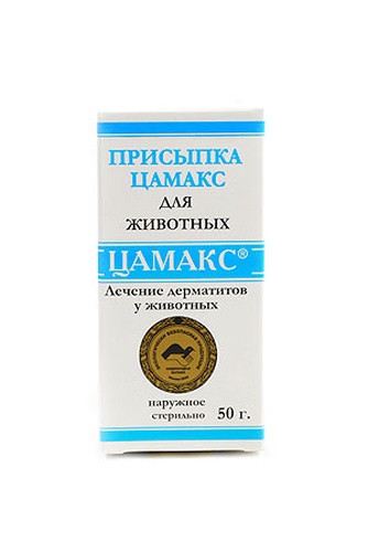 Присыпка для животных ЦАМАКС ранозаживляющая (50 г)